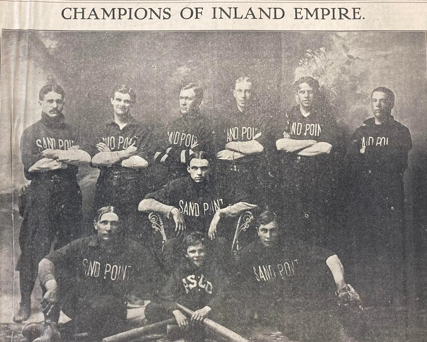 Early Sandpoint baseball